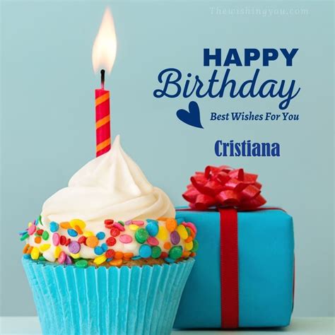 100 Hd Happy Birthday Cristiana Cake Images And Shayari