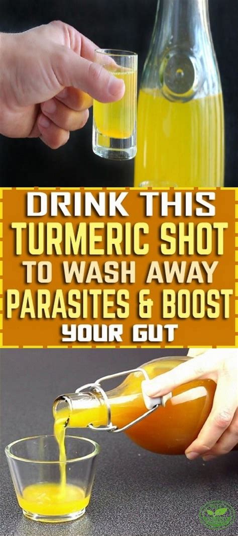 Drink This Turmeric Shot To Wash Away Parasites And Boost Your Gut