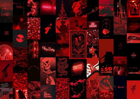 Dark Red Wallpaper Goth Wallpaper Witchy Wallpaper Cute Tumblr Wallpaper Pop Art Wallpaper