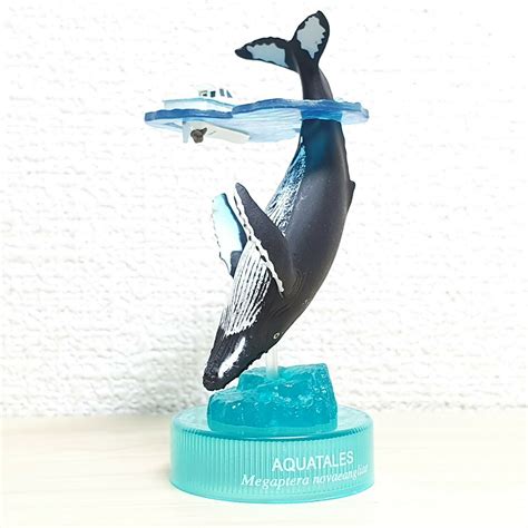Kaiyodo Glico Aquatales Whale Watching Humpback Whale Diorama Figure