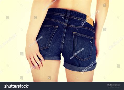 Sexy Woman Body Jeans Shorts Stock Photo Shutterstock
