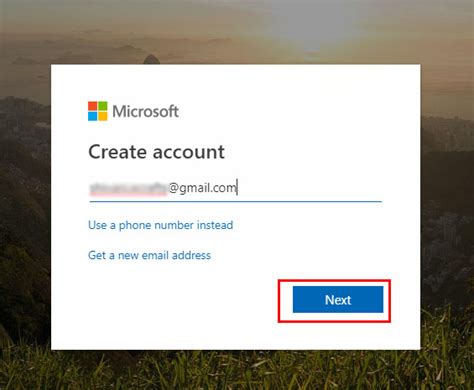 How To Make A Microsoft Account