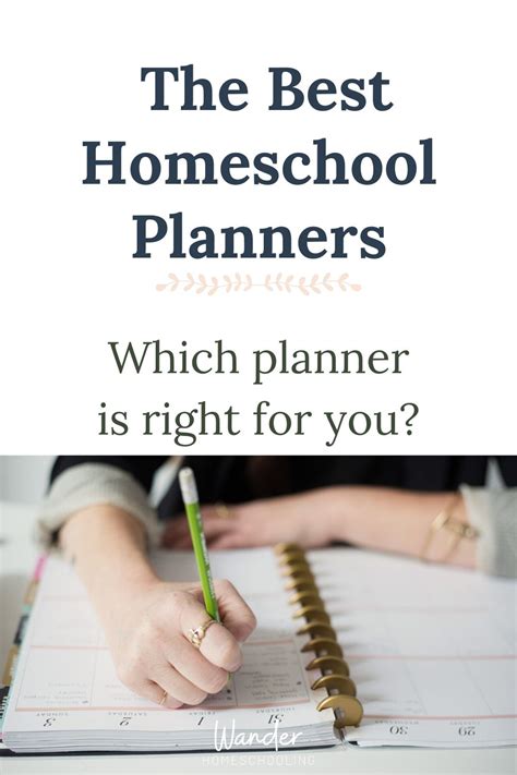 The Best Homeschool Planners Homeschool Planner Homeschool