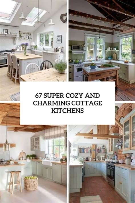 67 Super Cozy And Charming Cottage Kitchens Digsdigs
