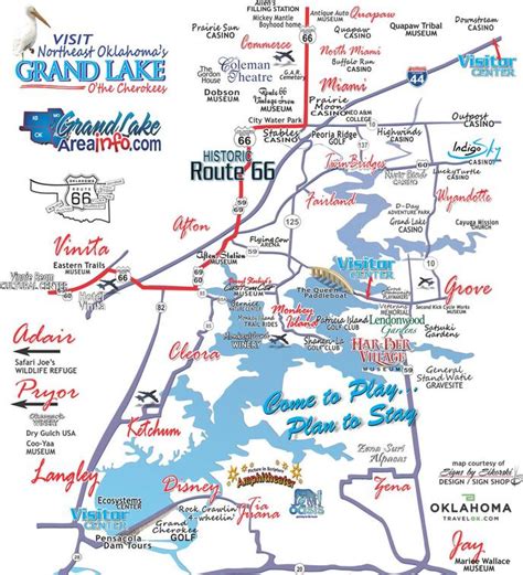 If you are looking for directions to oklahoma city, ok rather than an online map of all of the places that you are interested in visiting, you also have the option of. Grand Lake OK Things to do Attractions Activities Events ...