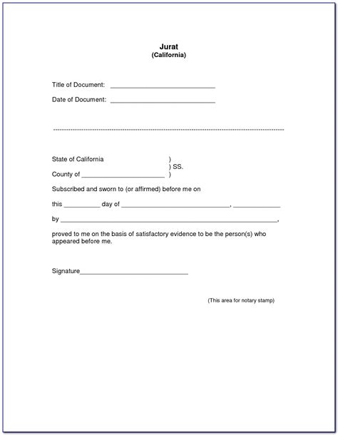 Fillable Notary Forms Examples Printable Forms Free Online