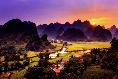 Sunrise In Vietnam Photograph By Mountain Dreams Fine Art America