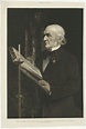 NPG D34520; William Ewart Gladstone ('Mr Gladstone reading the lesson ...