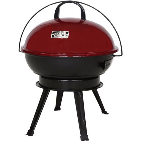 Unfortunately, it seems grilling over charcoal is pretty much a dying art. Portable Charcoal Grill 14" Kettle Outdoor BBQ Cooker ...