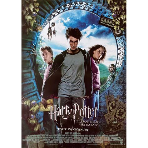 Harry Potter Et La Prison D Azkaban - Affiche de cinéma française de HARRY POTTER ET LE PRISONNIER D'AZKABAN
