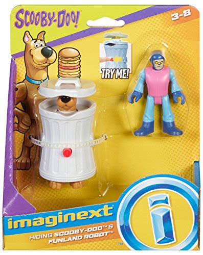 Fisher Price Imaginext Scooby Doo Hiding Scooby And Funland Robot