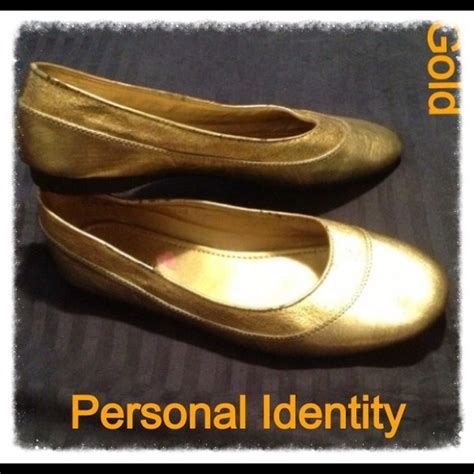 Personal Identity Shoes Gold Poshmark