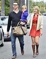 Ali Larter's son Theodore shows off his good hygiene by brushing his ...