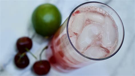 Adult Cherry Limeade Made 2 Ways First Order Gin Cherry Lime Gin
