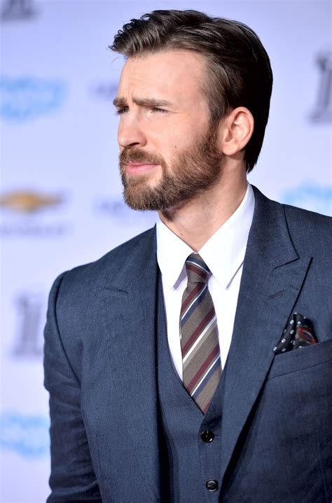 Hollywood Ca March 13 Actor Chris Evans Attends Marvels Captain