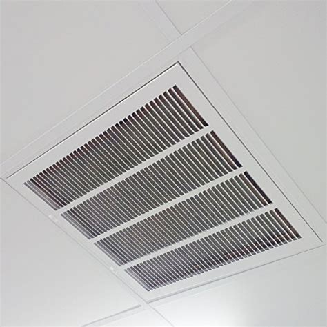 24 X 24 Return Filter Grille For Drop Ceiling Uses 20 X 20 Filter
