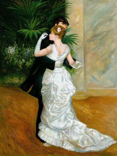 Danza En La Ciudad Pierre Auguste Renoir ️ Es Renoir Auguste