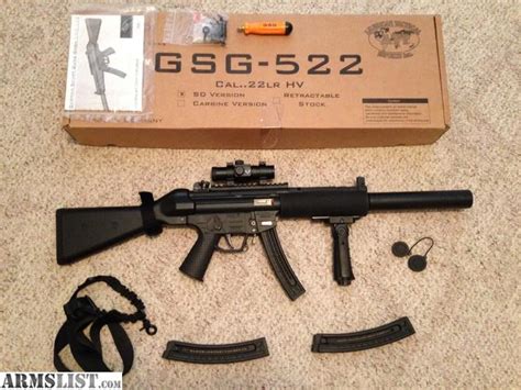 Armslist For Sale Gsg 522 Sd With Extras