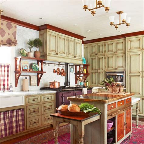 Cozy Kitchen With Warm Colors Cozy Kitchen Rustic Kitchen Rustic