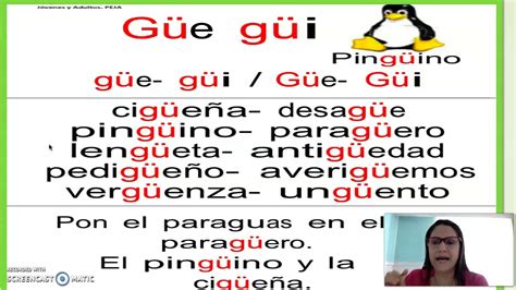 Palabras Con Gue Y Gui Para Ninos