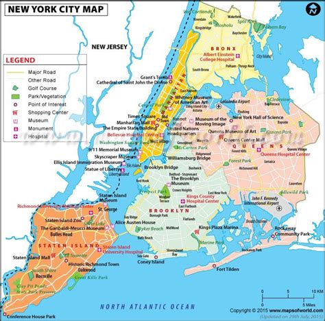 Nyc Map New York City Map Mapa De Nyc Nueva York Mapa Ciudad