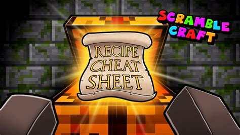 Recipe Scramble Mod Minecraft