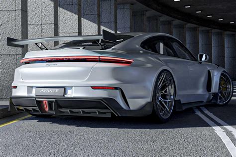 Porsche Taycan Gets Stunning 911 Gt3 Rs Body Kit Carbuzz