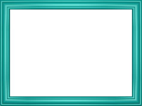 Aqua Border Frame Png Free Download Png Mart Images