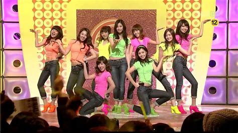 Snsd Girls Generation Gee Live 2009 01 18 Hd 720p Youtube