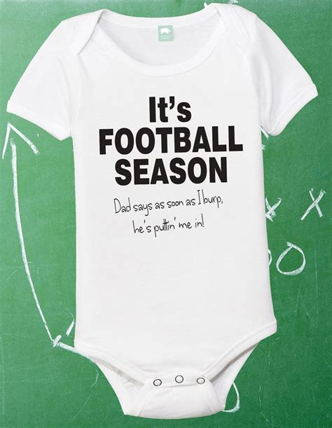 Football Onesie Infant Football Shirt Baby By Funhousetshirts 1399