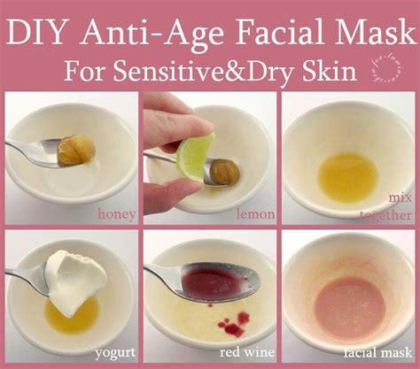 6 Homemade Natural Recipes To Make Facial Mask For Sensitive Skin Diy