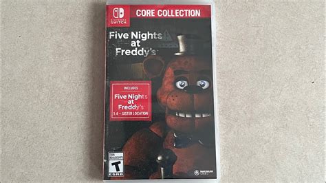 Unboxing Five Nights At Freddys The Core Collection Nsw Nintendo