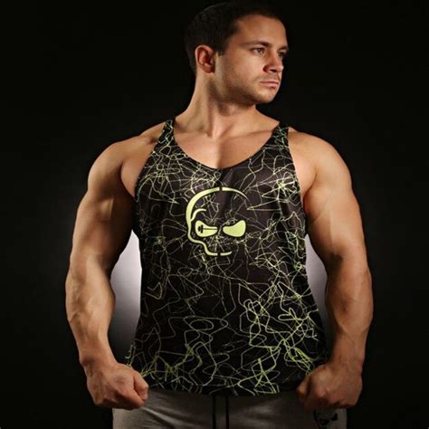 Golds Gyms Clothing Brand Singlet Canotte Bodybuilding Stringer Tank Top Men Fitness Muscle Guys
