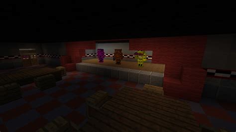 Fnaf Five Nights At Freddy S Minecraft Map Texture Pack Youtube My