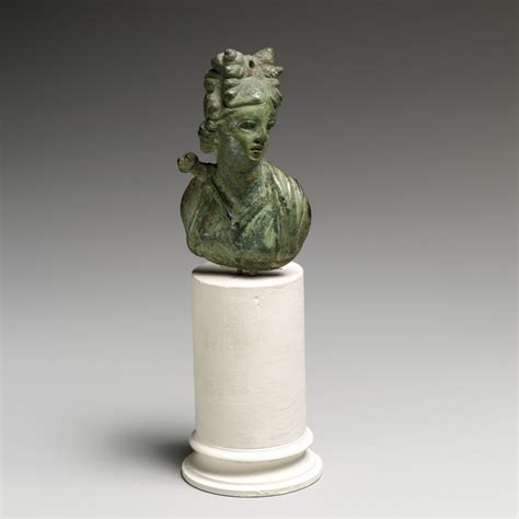 Bronze Bust Of Artemis Roman Early Imperial The Metropolitan