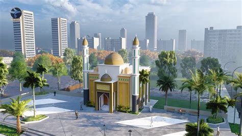 Lumion10 Mosque Animation Youtube