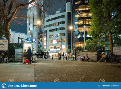 Tokyo Japan Jan 19 2020 Streets Of The Ueno District In The