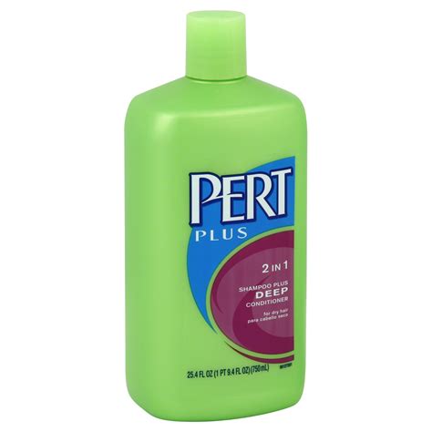 Pert Shampoo Plus Deep Conditioner 2 In 1 For Dry Hair 254 Fl Oz 1