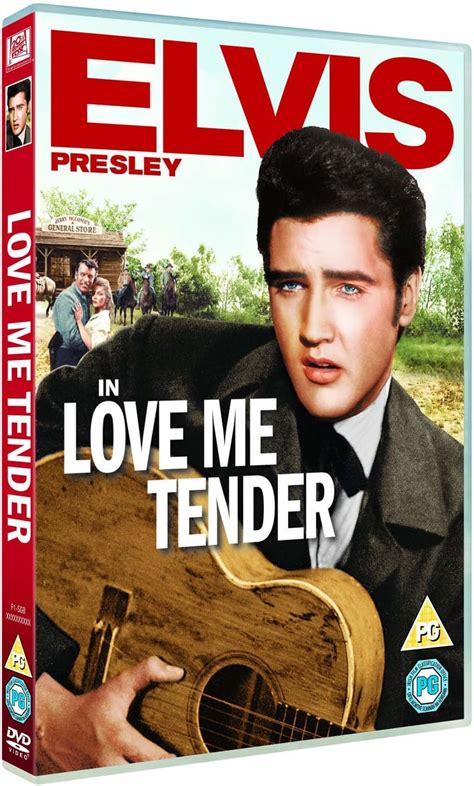 Love Me Tender Dvd 1956 Uk Elvis Presley Richard Egan