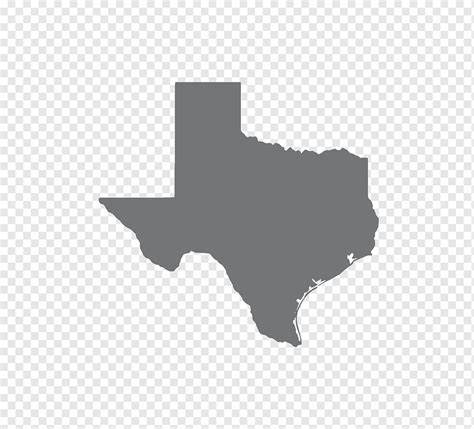 Texas Silhouette Austin Tx Skyline Outline Angle White United
