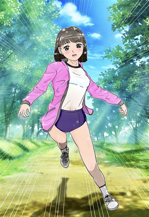 Anime Boy Running From Girl Away Anime Girl