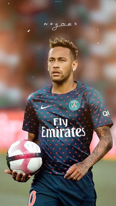 Neymar jr of paris saint germain during the french league 1 match. neymar | Wallpaper Phone HD by MWafiq-10 | Neymar football, Neymar, Neymar jr