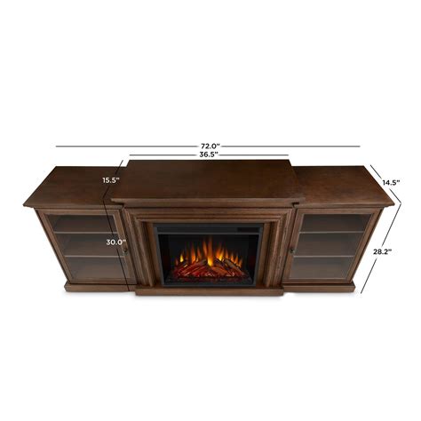 Real Flame 7740E CO Frederick 72 Inch Electric Fireplace Entertainment