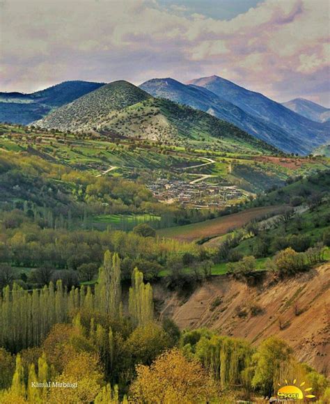 The Beautiful Kurdish Village Of Sharvineh In The Province Kirmasan