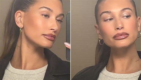 Hailey Bieber Accused Of Cultural Appropriation Over Brownie Glazed Lips Newshub