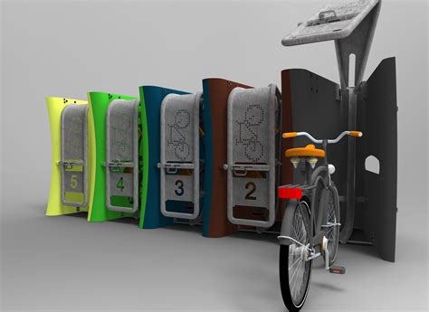 Wave Secure Modular Bicycle Parking By Joe Mattley At