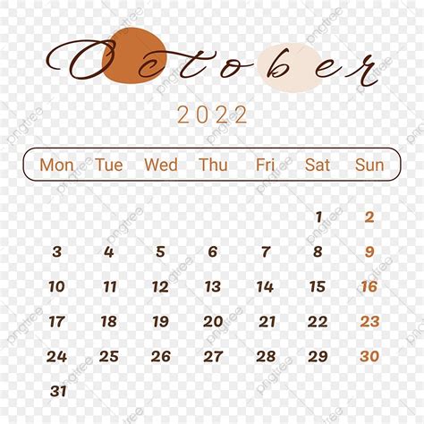 October Calendar Calendar Date 2019 Calendar Calendar Background