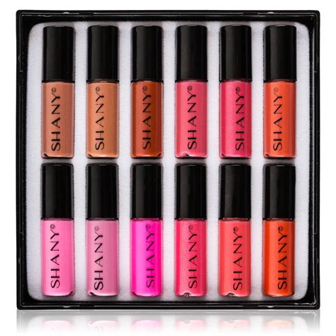 All That She Wants Set Of 12 Mini Lip Glosses With Matte Pearl And