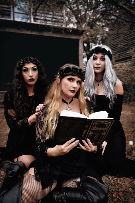 Coven Witch Photoshoot Dark Beauty Photography Photoshoot Halloween