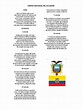 Himno Nacional Del Ecuador | Himnos | Símbolos nacionales